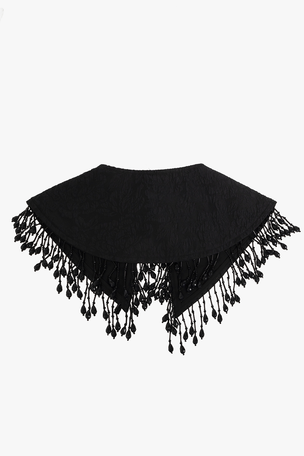 【関税＆送料込み】Ganni 'Chelsea' Polyester Collar Ganni-Leather-Collar---Black-